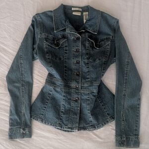 Axcess Denim Button-Up Jacket